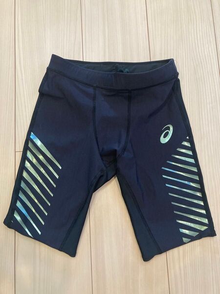 asics 着圧 ハーフタイツ ユニセックス 5分丈