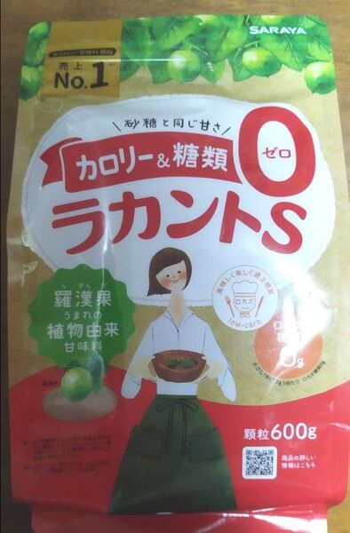 SARAYA ラカントS 顆粒 600g カロリーゼロ 糖類ゼロ