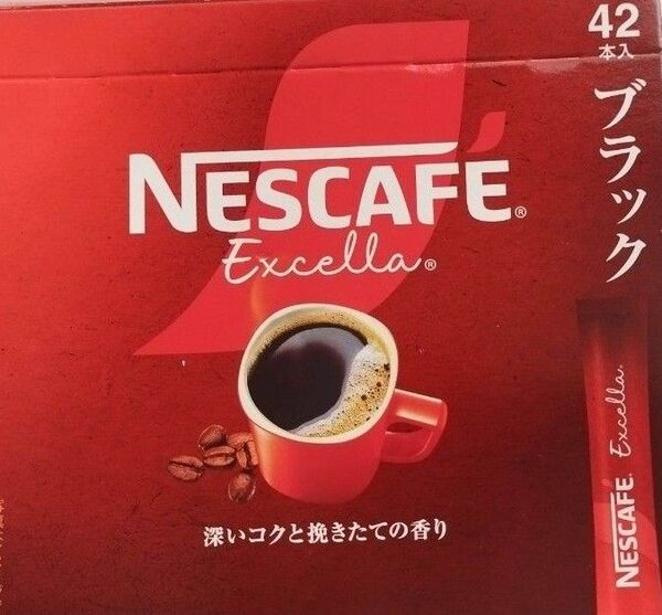 ネスカフェ エクセラ ブラック スティックコーヒー 42本