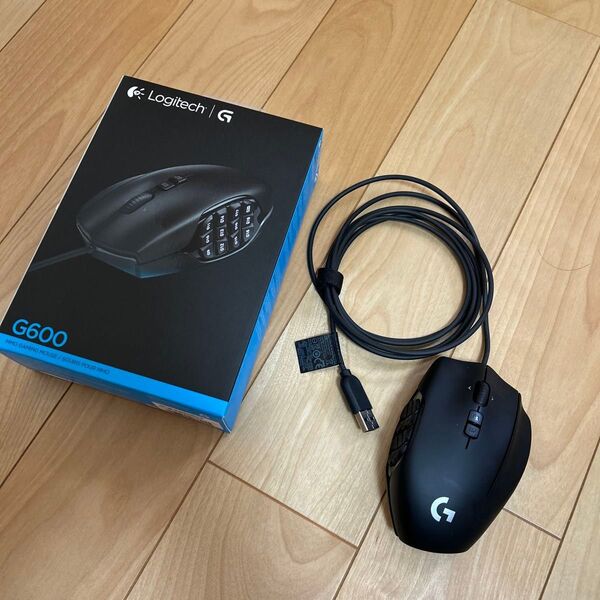 Logicool G600 ゲーミングマウス 多ボタン FF14 ロジクール 美品