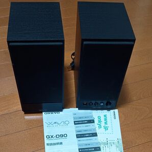 ONKYO WAVIO GX-D90 オンキヨー 中古 光デジタル端子あり スピーカーケーブル交換済 動作確認済 ブラック