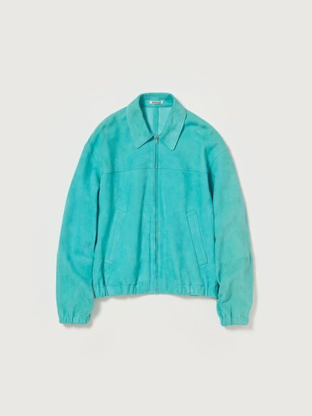 【AURALEE】25ss LAMB SUEDE ZIP BLOUSON