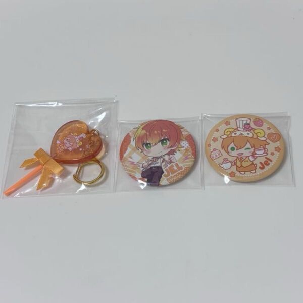 すとぷり ジェル 缶バッジ あにまるきゃんでぃきーほるだー