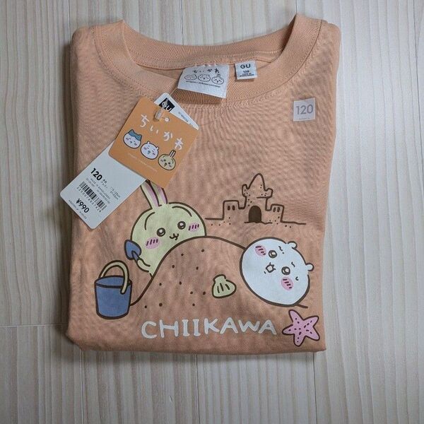 120cm ちいかわGUコラボ うさぎ 半袖Tシャツ Tシャツ