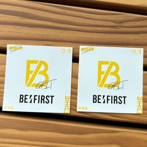 【2枚】BE:FIRST ハッシュタグキャンペーン ステッカー GRIT