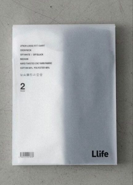 Llife 2PACK LOOSE FIT T-SHIRT BLACKのみ
