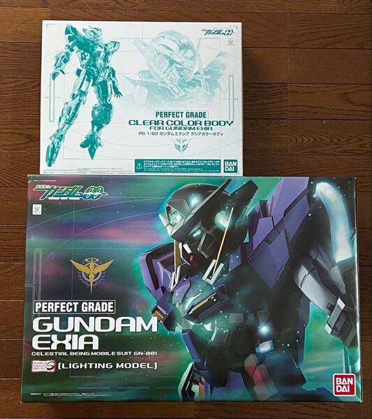 PG 1/60 ガンダムエクシア LIGHTING MODEL GN-001 透明クリアカラーパーツセット