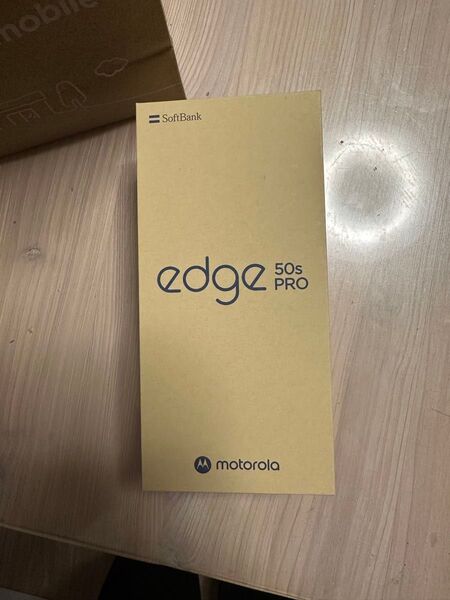motorola edge 50s pro 6.7インチ メモリー8GB ストレージ256GB バニラクリーム ソフトバンク