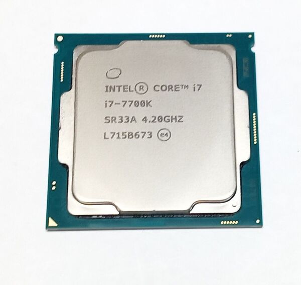 Intel Core i7-7700K 4コア8スレッド LGA1151 動作品 送料無料