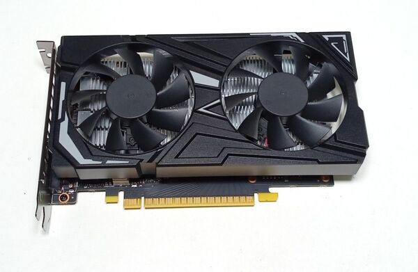 玄人志向 GF-GTX1650D6-E4GB/DF3 GTX 1650 GDDR6版 4GB 補助電源不要 動作OK 送料無料
