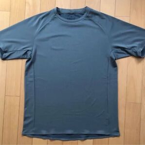 MUJI 無印 速乾 半袖 Tシャツ メンズ M オリーブ