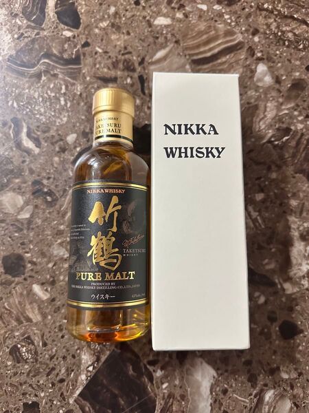 未開封!早い者勝ち!! NIKKA 竹鶴 PURE MALT 180ml