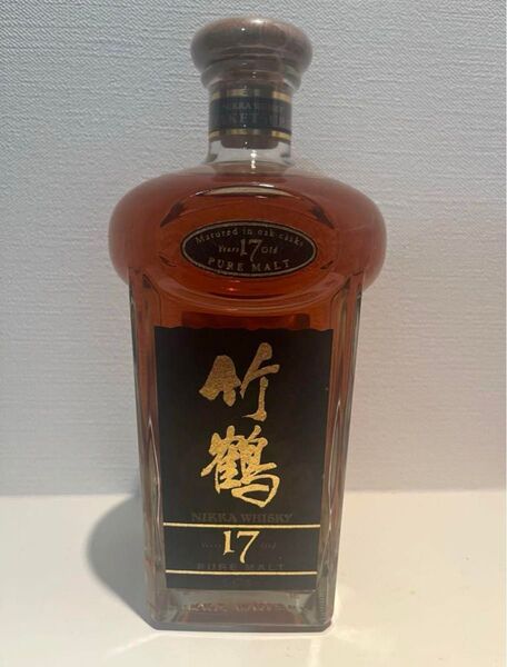 竹鶴 17年 ニッカ ウイスキー ピュアモルト 古酒 700ml