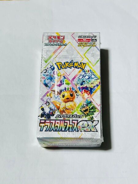 ポケモンカードゲーム テラスタルフェスex BOX シュリンク付き!!!