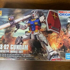 HG RX-78-02 ガンダム THE ORIGIN プラモデル