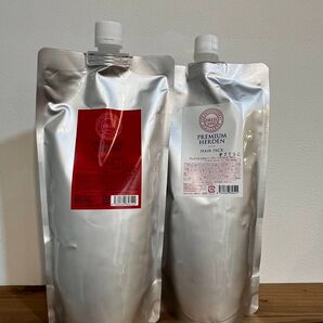 ドレス プレミアムハーデン red 詰め替え シャンプートリートメント セット