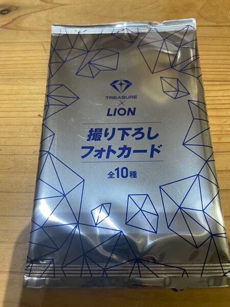 TREASURE アサヒ トレカ LION コラボ スペシャルフォトカード
