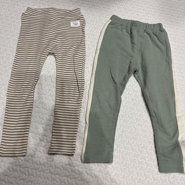 バースデイ しまむら tete a tete テータテート パンツ レギンス ボーダー パンツ ボトムス