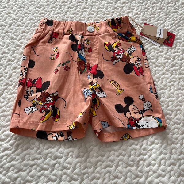 ショートパンツ ハーフパンツ ディズニー ミッキー ミニー リトシー littc