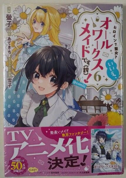 ヒロイン? 聖女? いいえ。 オールワークスメイドです コミック 6巻 未開封新品 コミックZIN特典付き