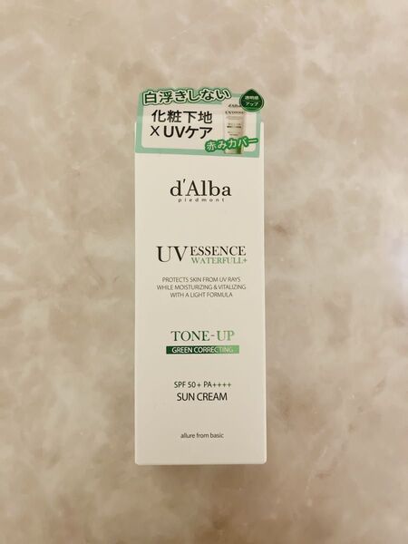 ダルバ ウォータフルトーンアップサンクリーム グリーン 50ml 新品未開封