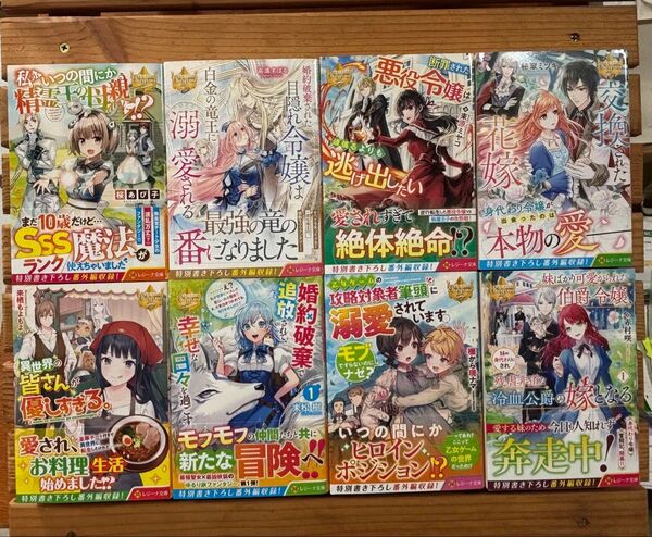 ■レジーナ文庫 ライトノベル 小説8冊セット まとめ売り3