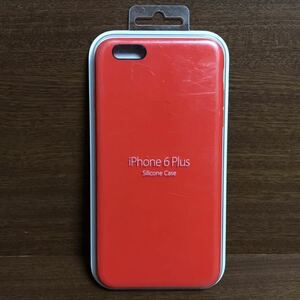 iPhone6Plus оригинальный силиконовый чехол смартфон мобильный защита задняя сторона красный Apple iPhone X iPhone смартфон кейс 