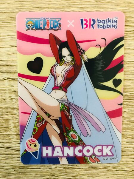ワンピース31 オリジナルコレクションカード HANCOCK