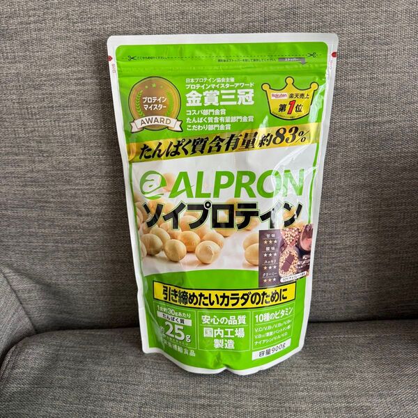 ALPRON/アルプロン ソイプロテイン チョコ風味 容量:900g