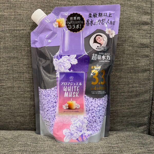 レノア ハピネス アロマジュエル 香り付け専用ビーズ ホワイトムスク 詰め替え