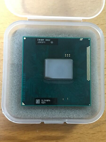 【動作確認済み】Core i7 2620M SR03F (PGA988 2.7GHz 35W Sandy Bridge)