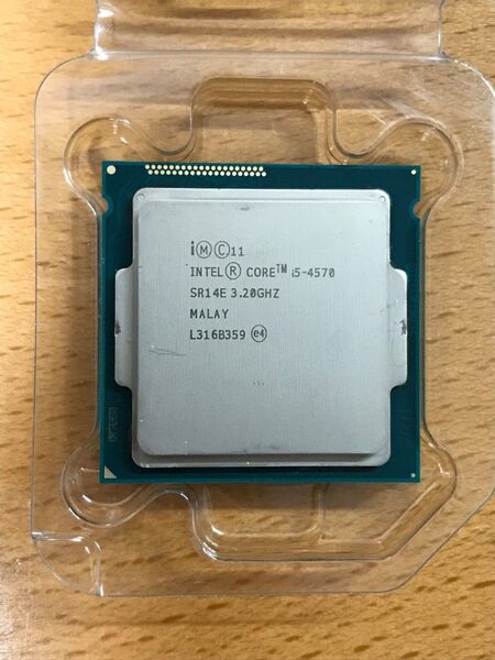 【動作確認済み】Core i5 4570 SR14E (LGA1150 3.2~3.6GHz 84W Haswell)