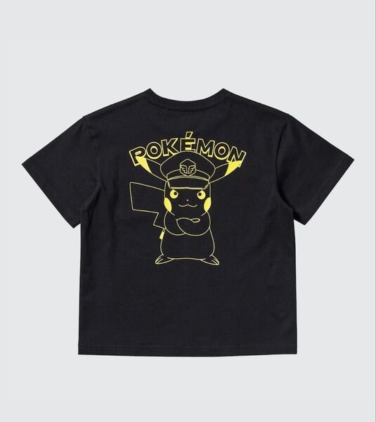 新品未使用 ユニクロ UT ポケットモンスター ピカチュウ 黒 Tシャツ 半袖 120 ポケモン トップス 春 夏 秋 カットソー