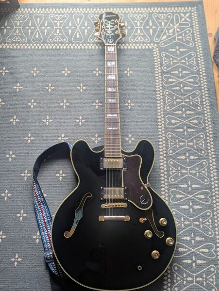 Epiphone Sheraton-Ⅱ pro エレキギター セミアコ マグナムロック換装