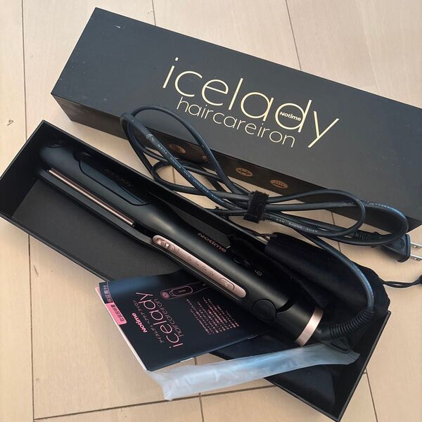 Notime icelady haircare iron ヘアアイロン