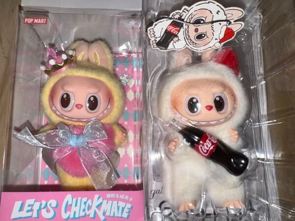POP MART LABUBU LET'S CHECKMATE ぬいぐるみ コカコーラ セット