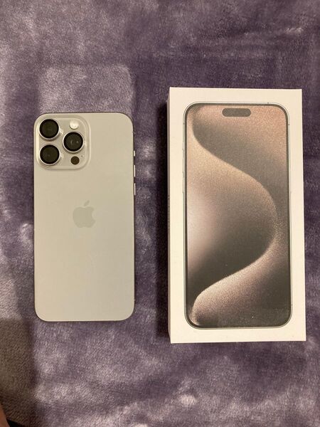 iPhone15ProMax 512GB ナチュラルチタニウム SIMフリー