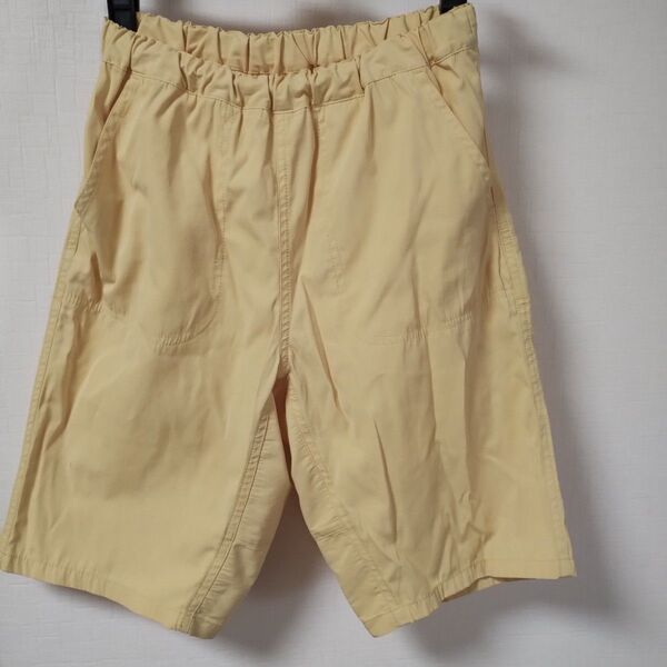 ハーフパンツ イエロー 150サイズ 無印良品