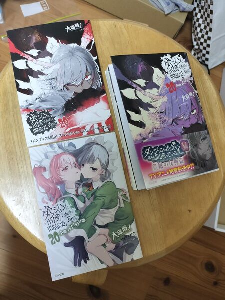 「ダンジョンに出会いを求めるのは間違っているだろうか 20 小冊子付き特装版」メロンブックス限定購入特典付き