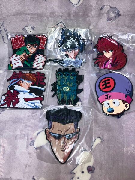 一番くじ 幽遊白書 F賞ラバーコースター 7種セット