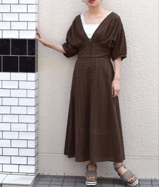 W closet ワンピース ロングワンピース コットン フリーサイズ
