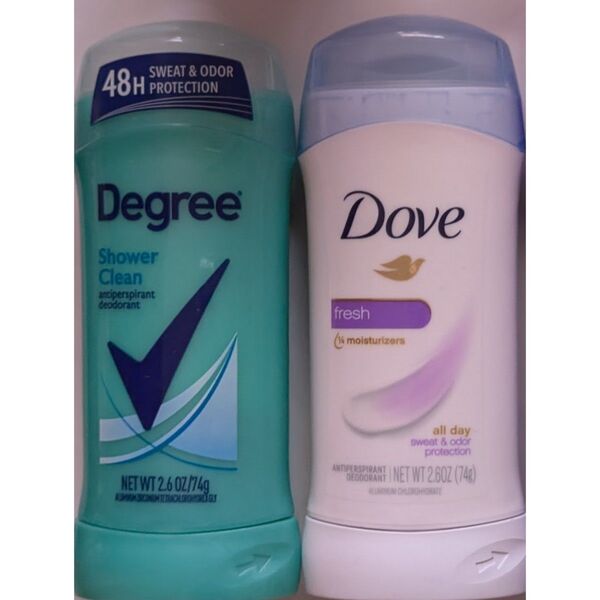 ディグリーDegree シャワークリーン Doveダヴ フレッシュ デオドラント制汗剤スティック