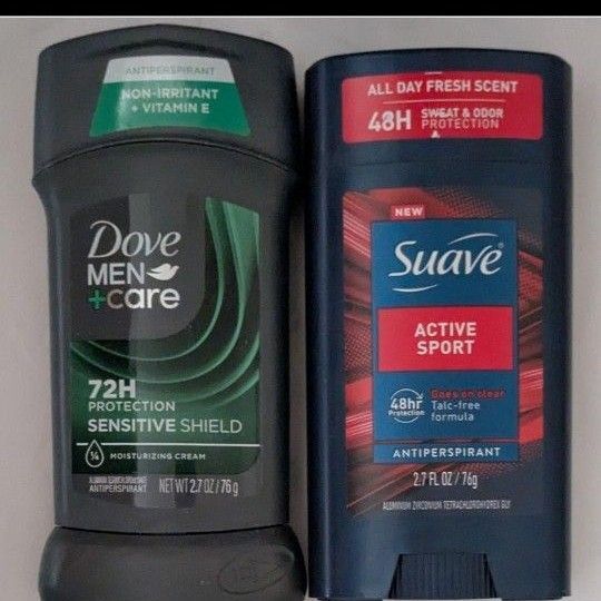 スアーヴ Suave アクティブスポーツ ダヴ Dove センシティブシールド デオドラント制汗剤スティック