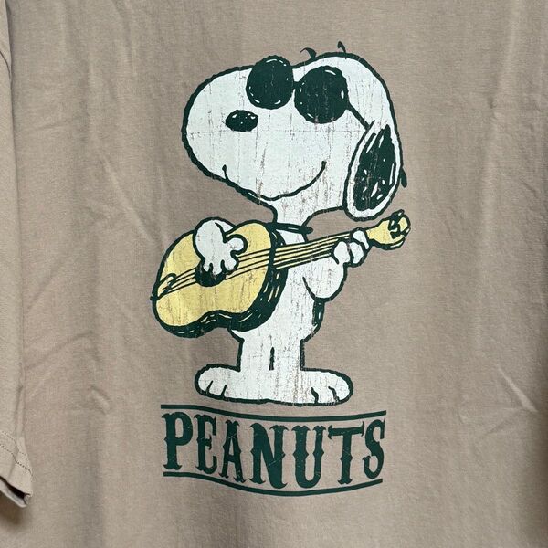 PEANUTS SNOOPY スヌーピー JOE COOL ジョー・クール (株)グレイス 半袖 Tシャツ 4L