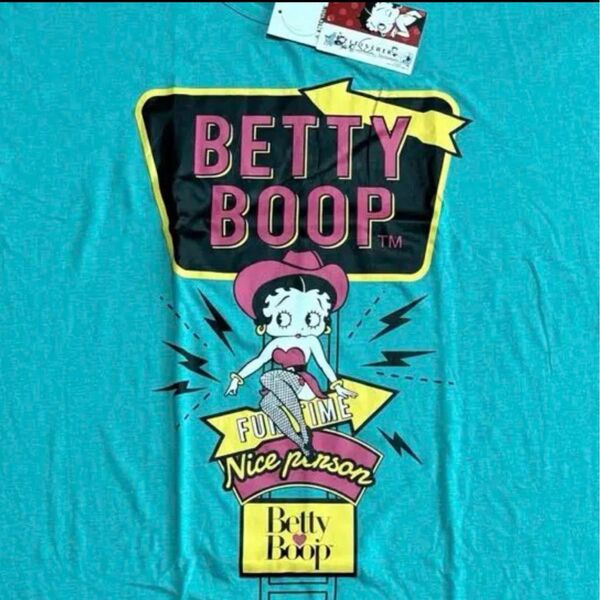 Betty Boop ベティちゃん 半袖オーバーサイズ Tシャツ 「タグ付」
