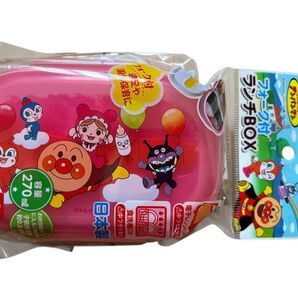 【新品未使用品】アンパンマンランチBOX フォーク付き