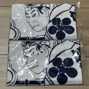 新品未使用未開封非売品手ぬぐい加賀温泉限定伝統工芸2枚セットまとめ売り鳶和柄