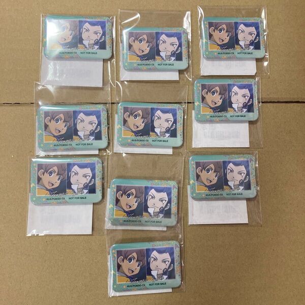 イナズマイレブンGO ホーリーロード アニメイト 特典 缶バッジ 10点セット 松風天馬 剣城京介