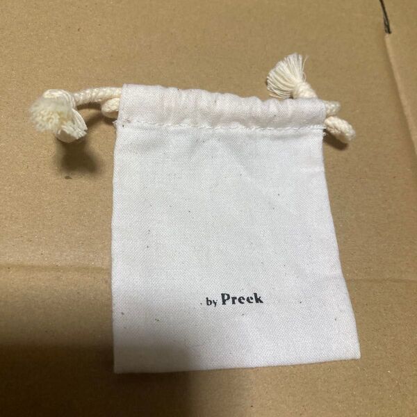 <by Preek> 巾着袋 ネックレス ピアス イヤリング ブレスレット 小物入れ 布袋 保存袋