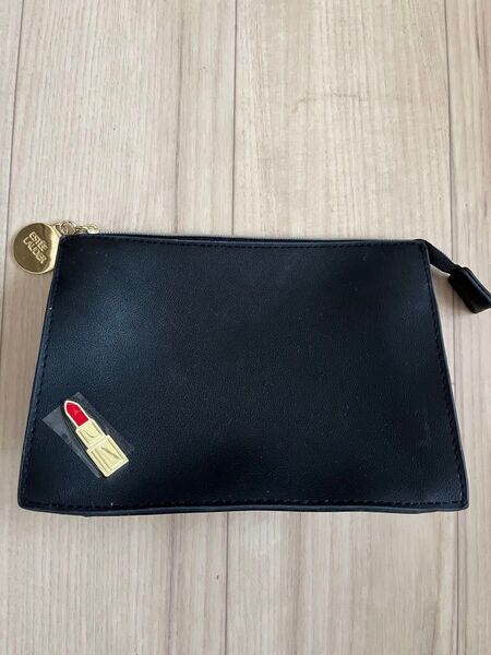 ESTEE LAUDER エスティ・ローダー 新品未使用品 黒 ポーチ リップスティックデザイン ブラック
